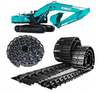 Factory direct sales SK480 undercarriage parts Track chain SK400 SK480LC SK480LC-6E Track link For KOBELCO Mine Excavator