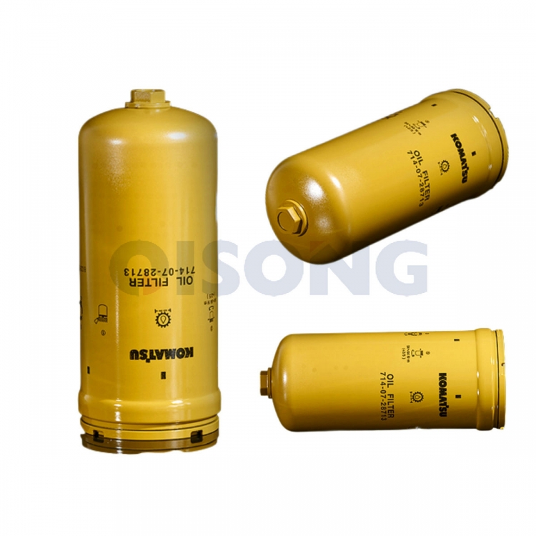Hydraulic Oil Filter 714-07-28712 WA480-6 Loader Transmission Filter 714-07-28713 For Komatsu loader Original Element