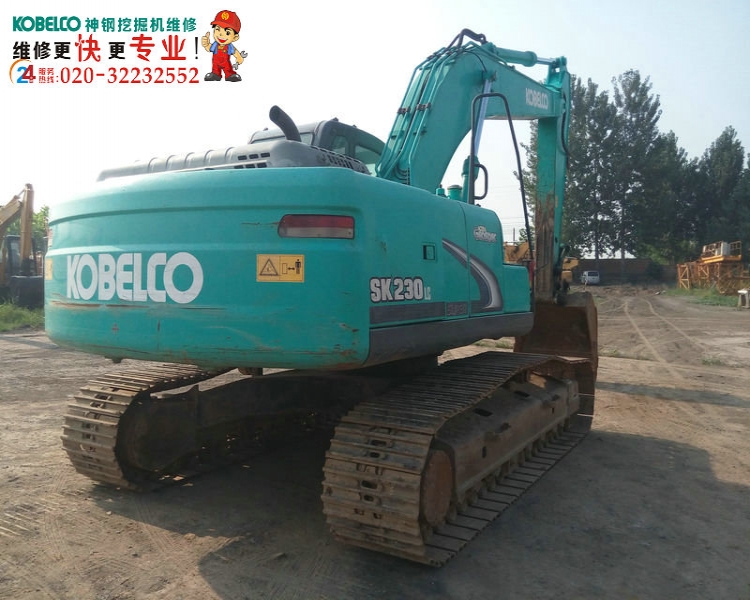 神钢挖掘机憋机熄火怎么办？广州神钢挖掘机维修售后